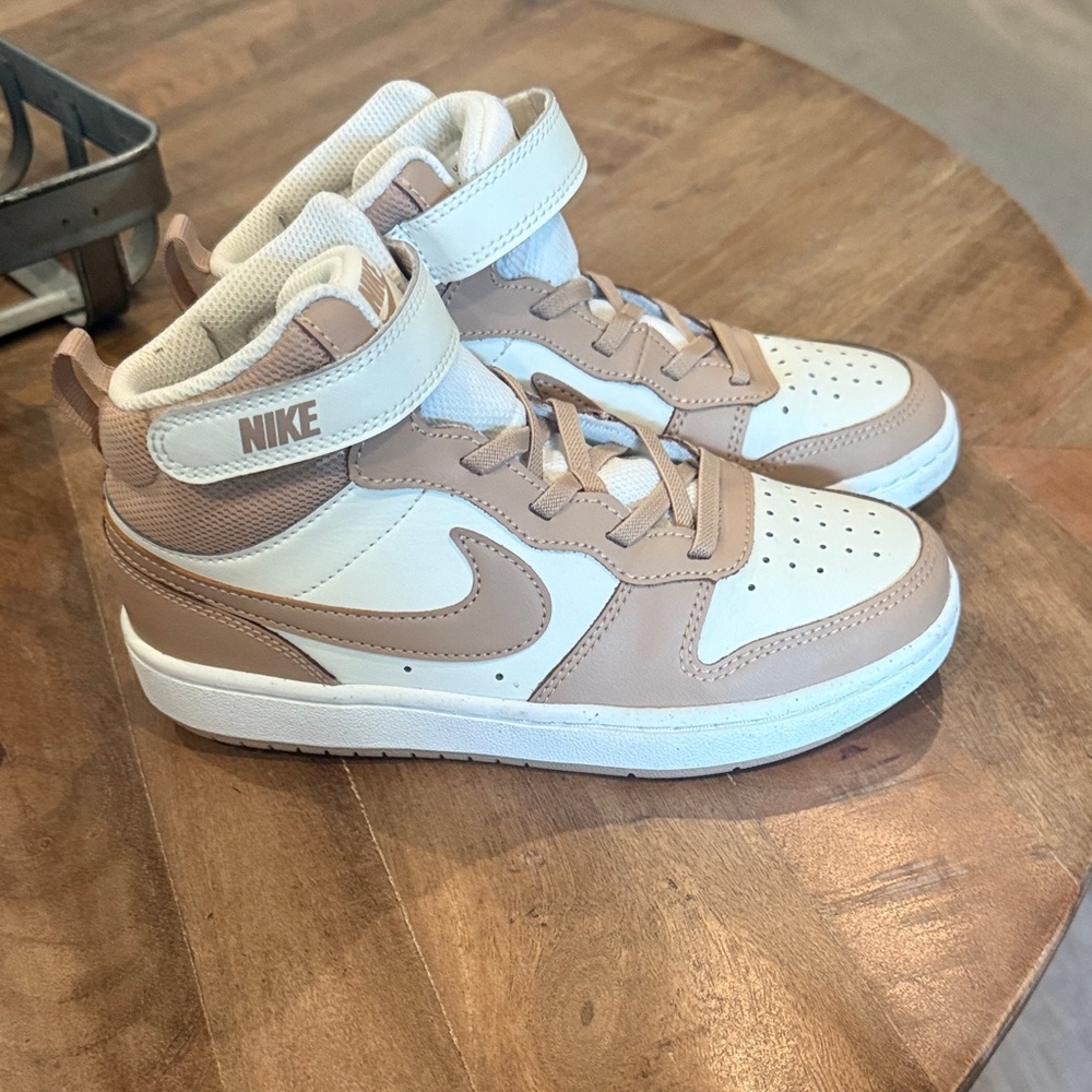 Nike Kids' Beige and White Sneakers
